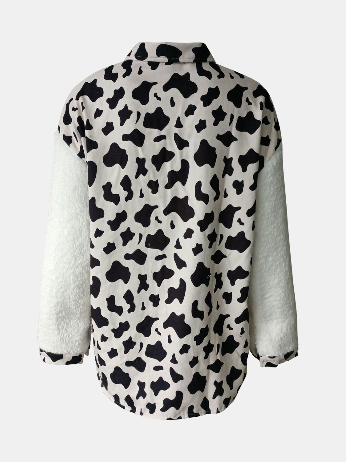 Fuzzy Button Up Long Sleeve Jacket - 5 Colors!