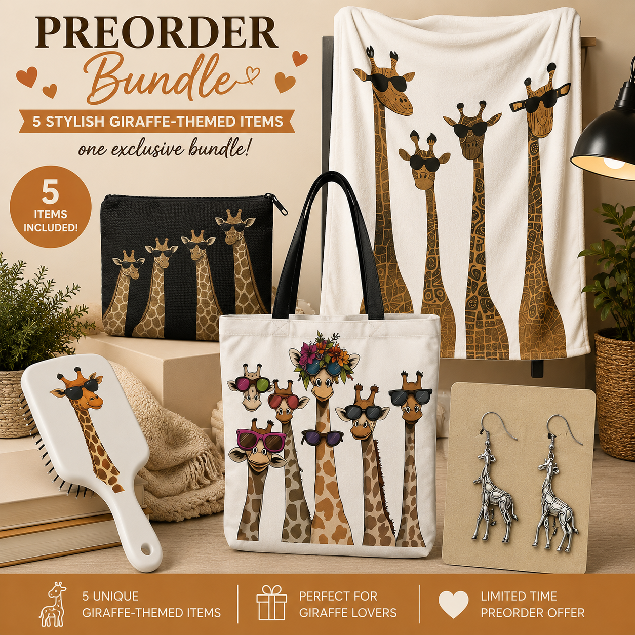 Preorder Animal Bundle - Giraffe