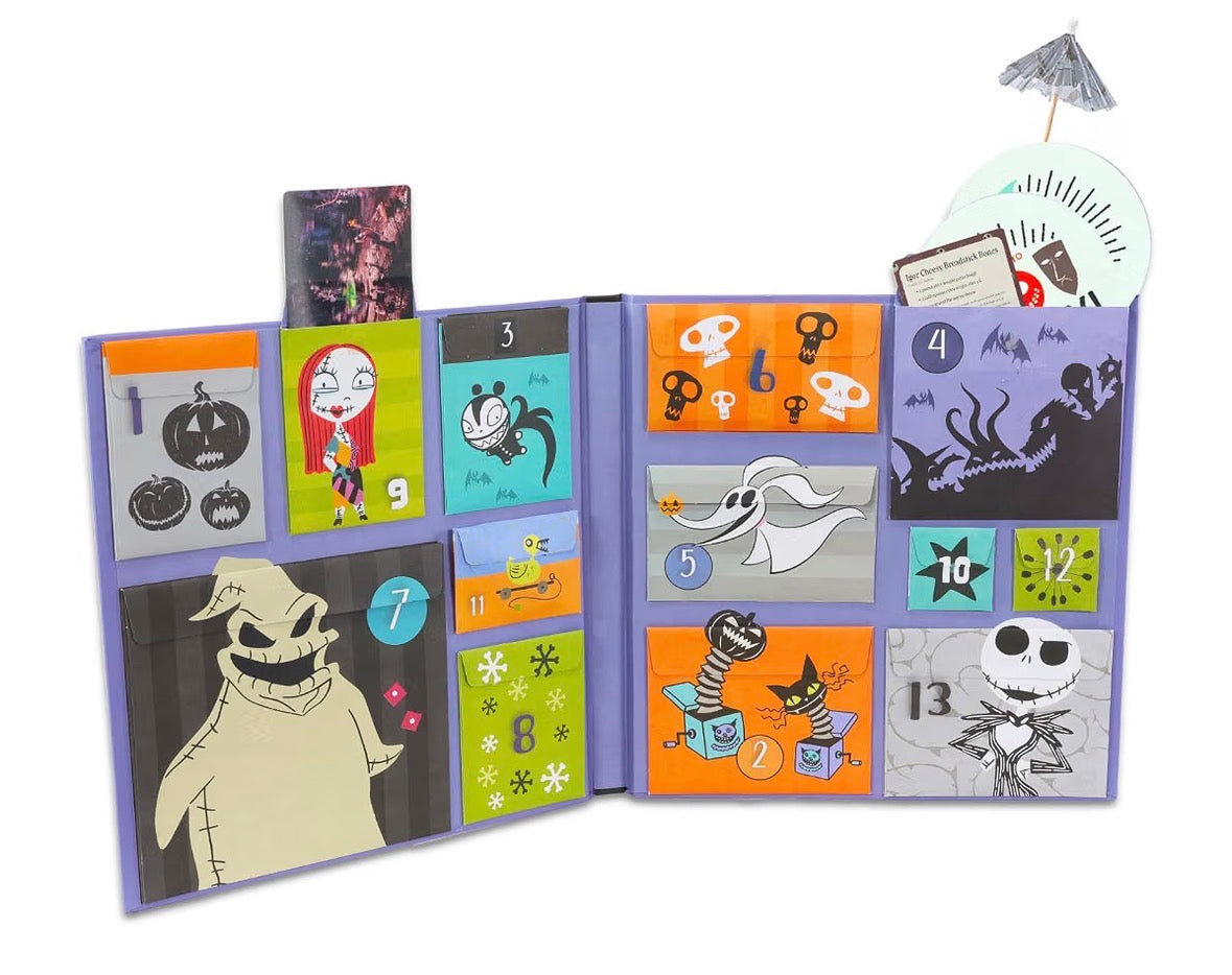 13 Frights of Halloween - Nightmare Before Christmas 13 Day Halloween Advent Calendar