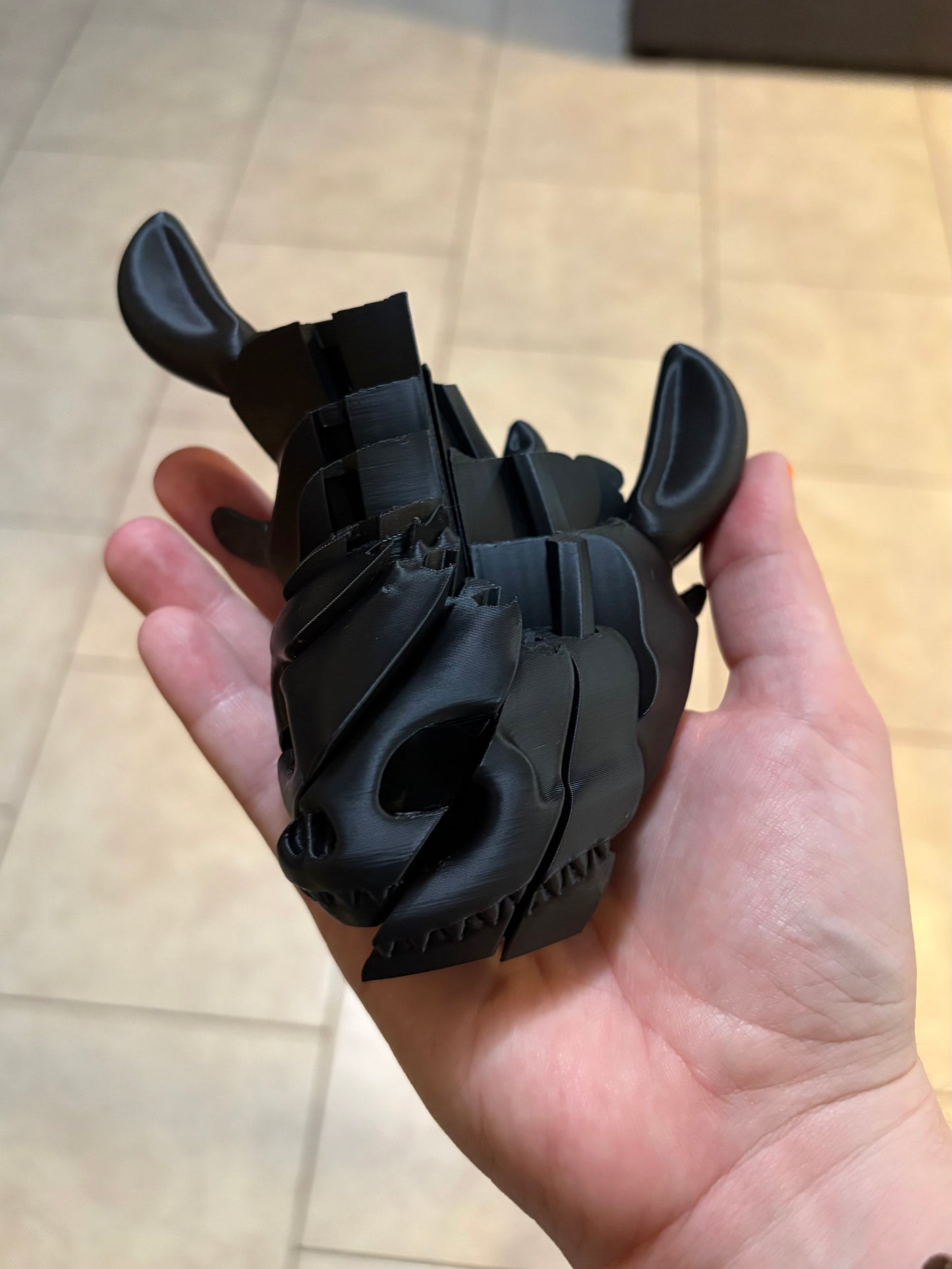 Made by Mike: Dragon Head Spiral Fidget