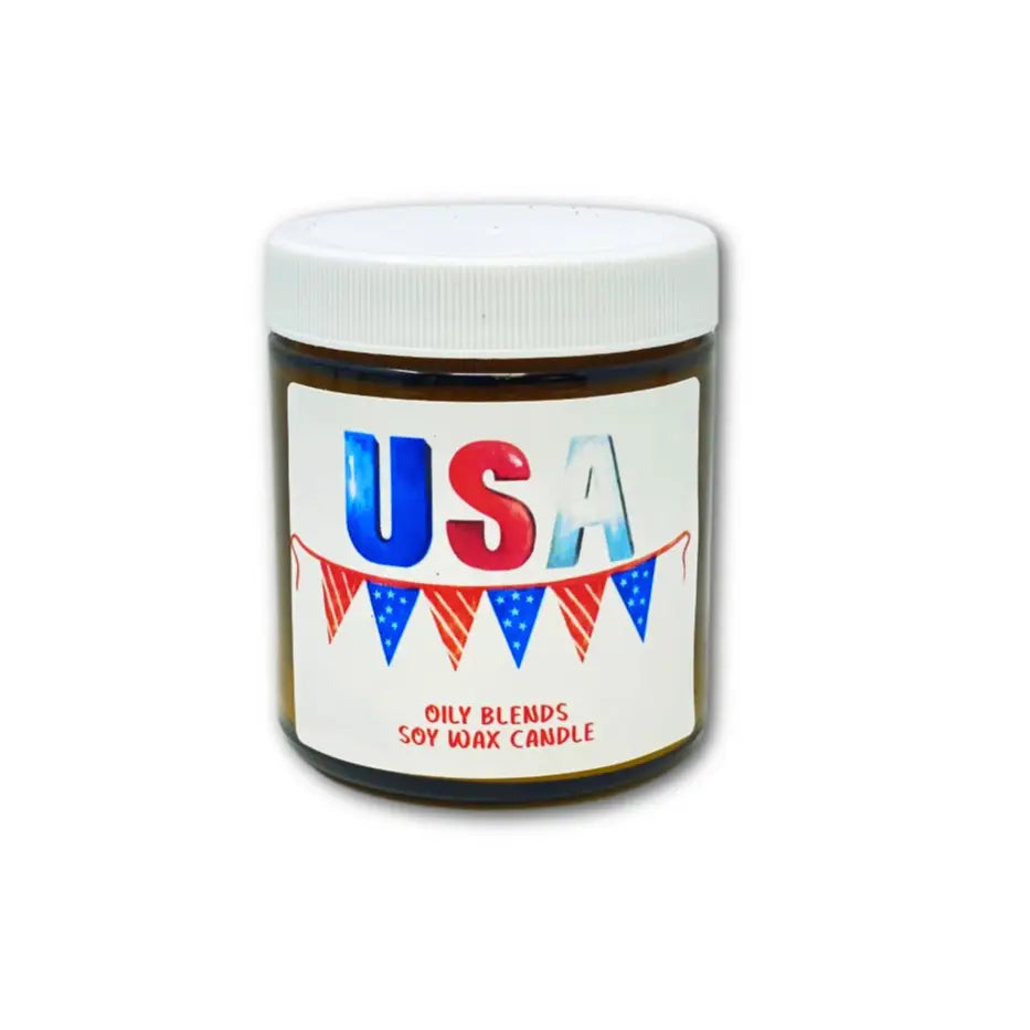 Patriotic Mini Soy Wax Candles