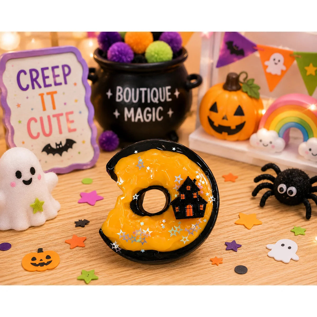 Taba Halloween Donut Squishy