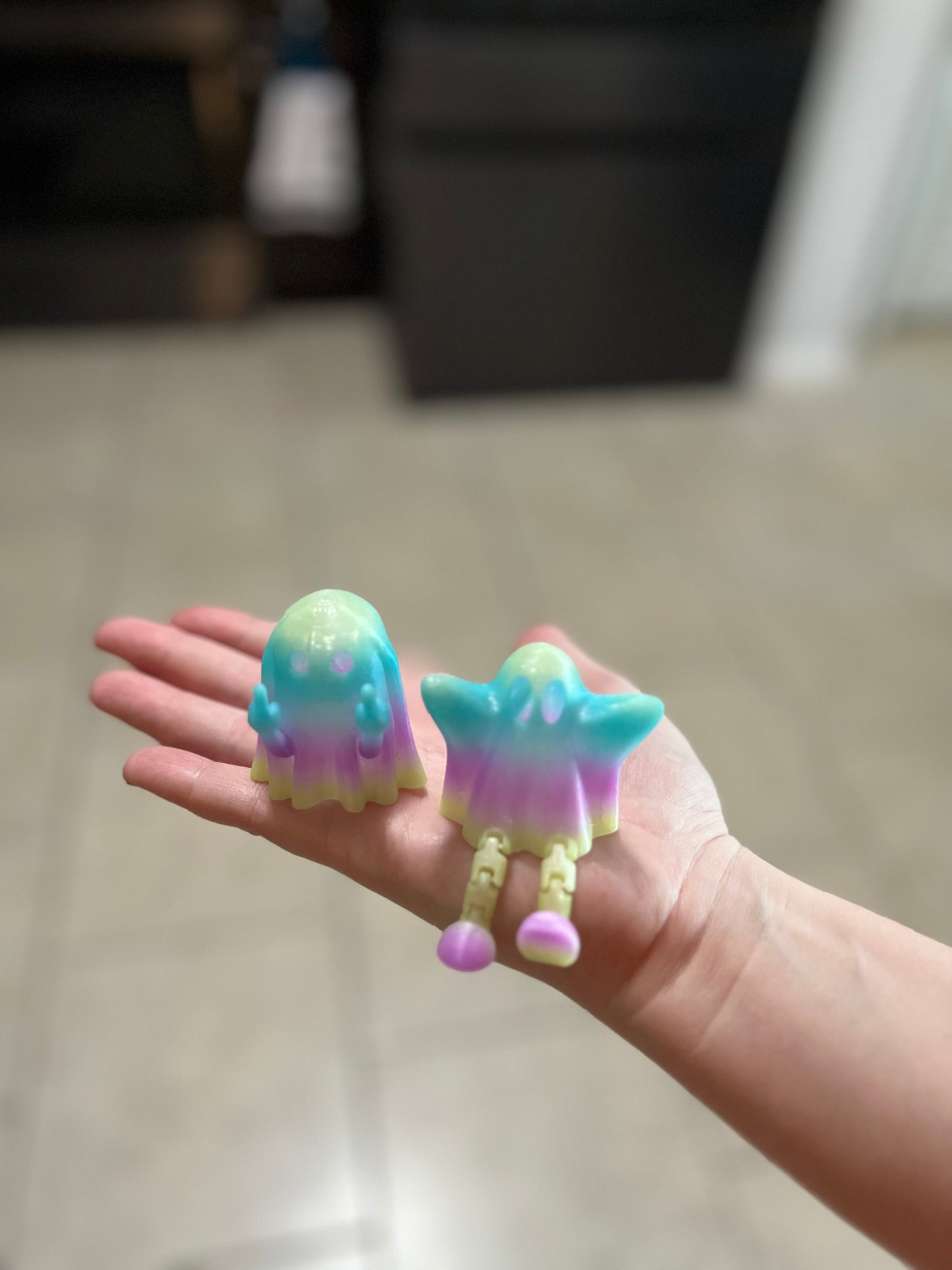 Made by Mike: Glow in the Dark Naughty and Nice Ghost Buddies - 2 Pack
