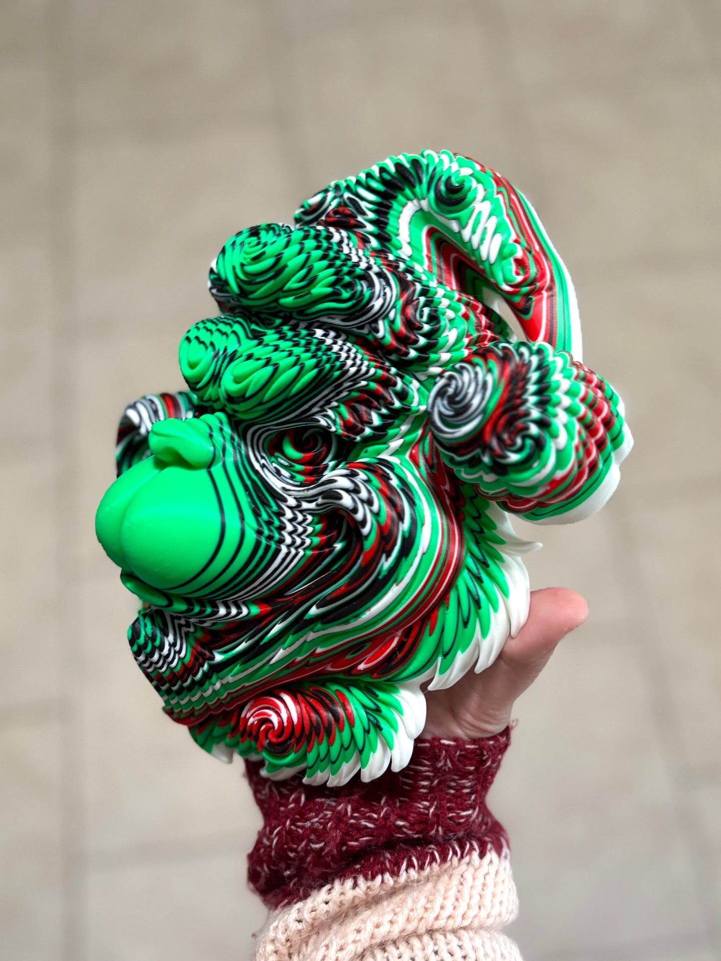 Made by Mike: Mean One Wall Hanging