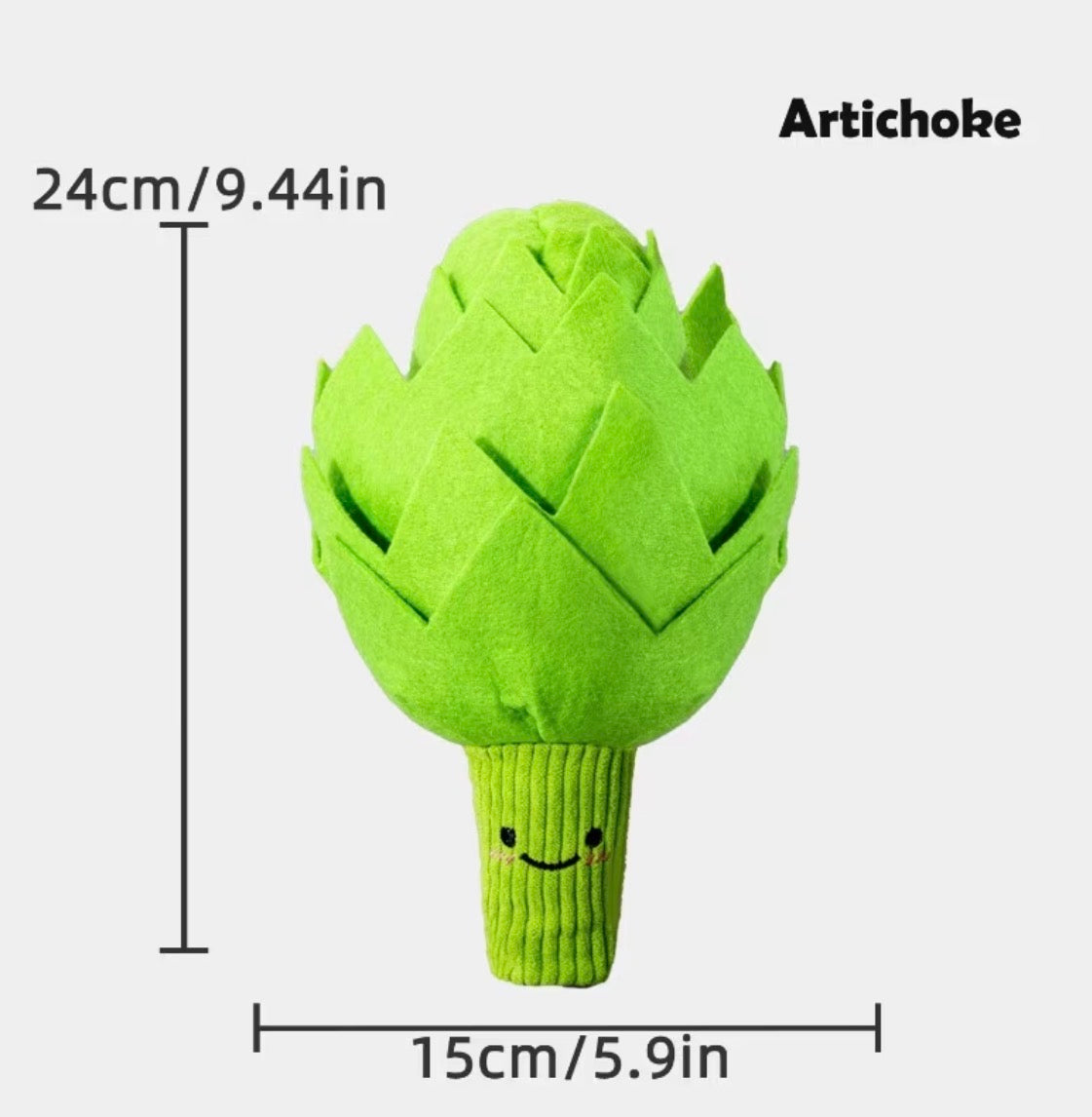 Snuffle Artichoke Treat Hider Dog Toy