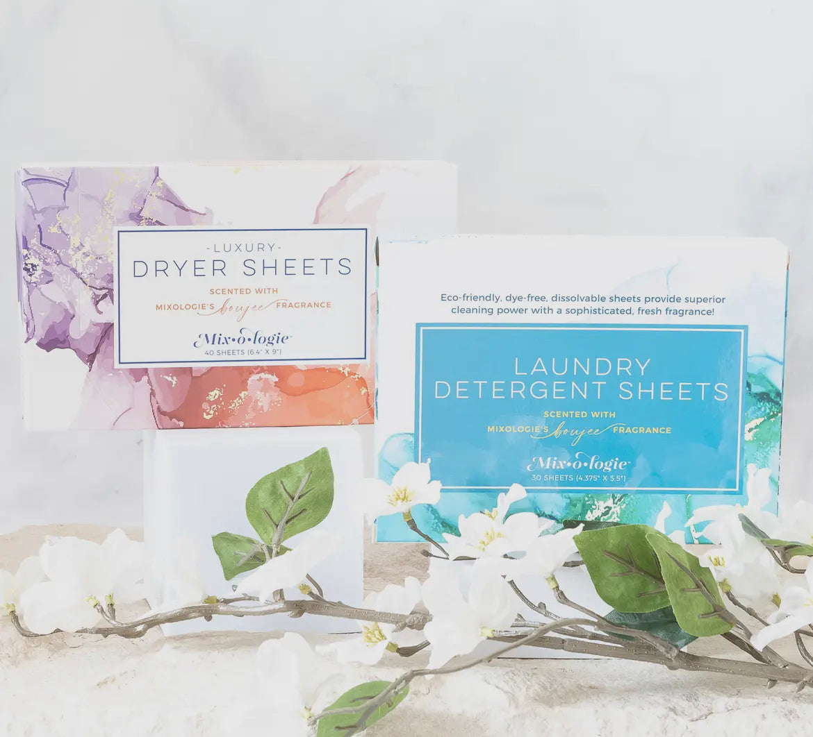 Boujee Laundry Detergent & Dryer Sheets By Mixologie