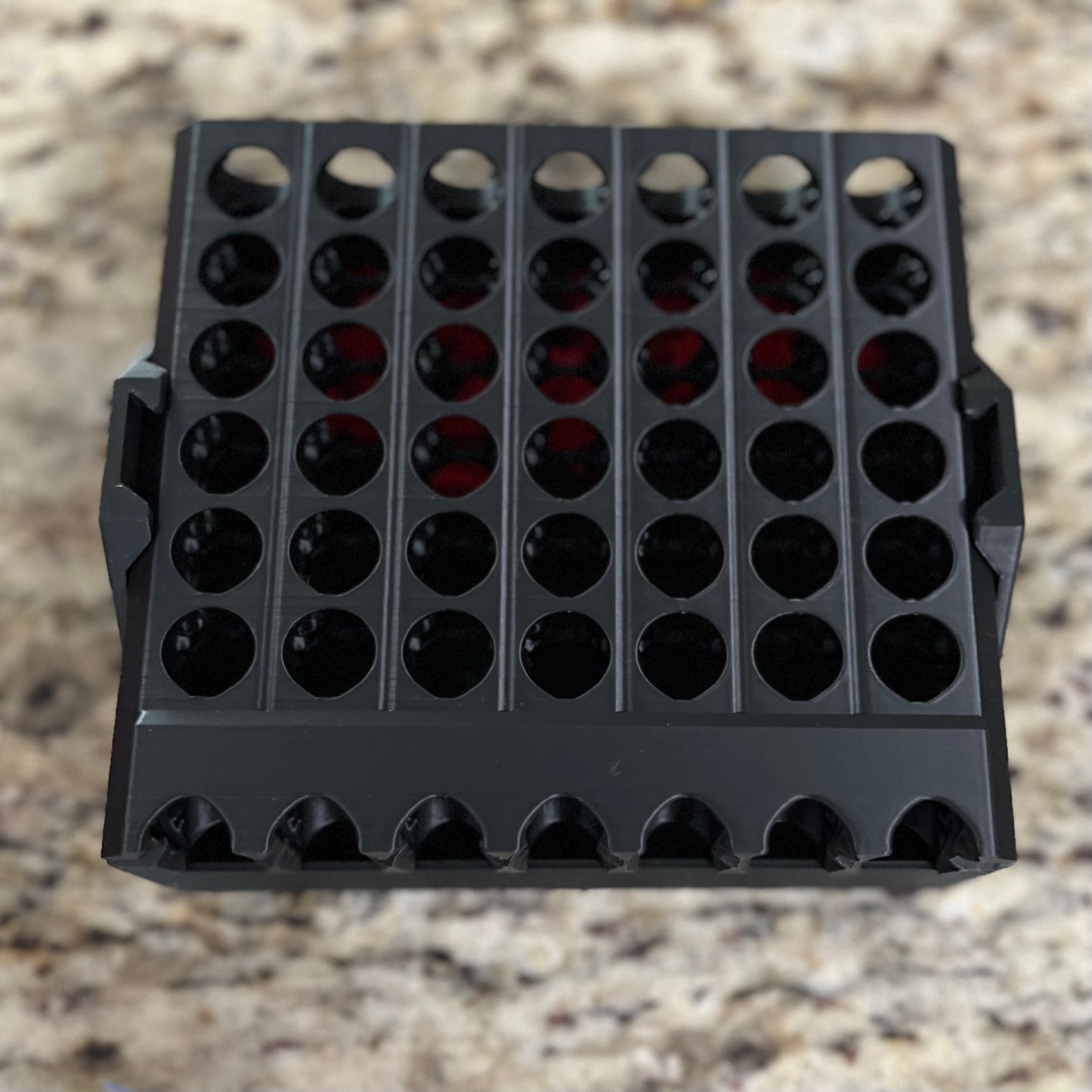 Made by Mike: Travel Cascade Connect 4 Self Sorting
