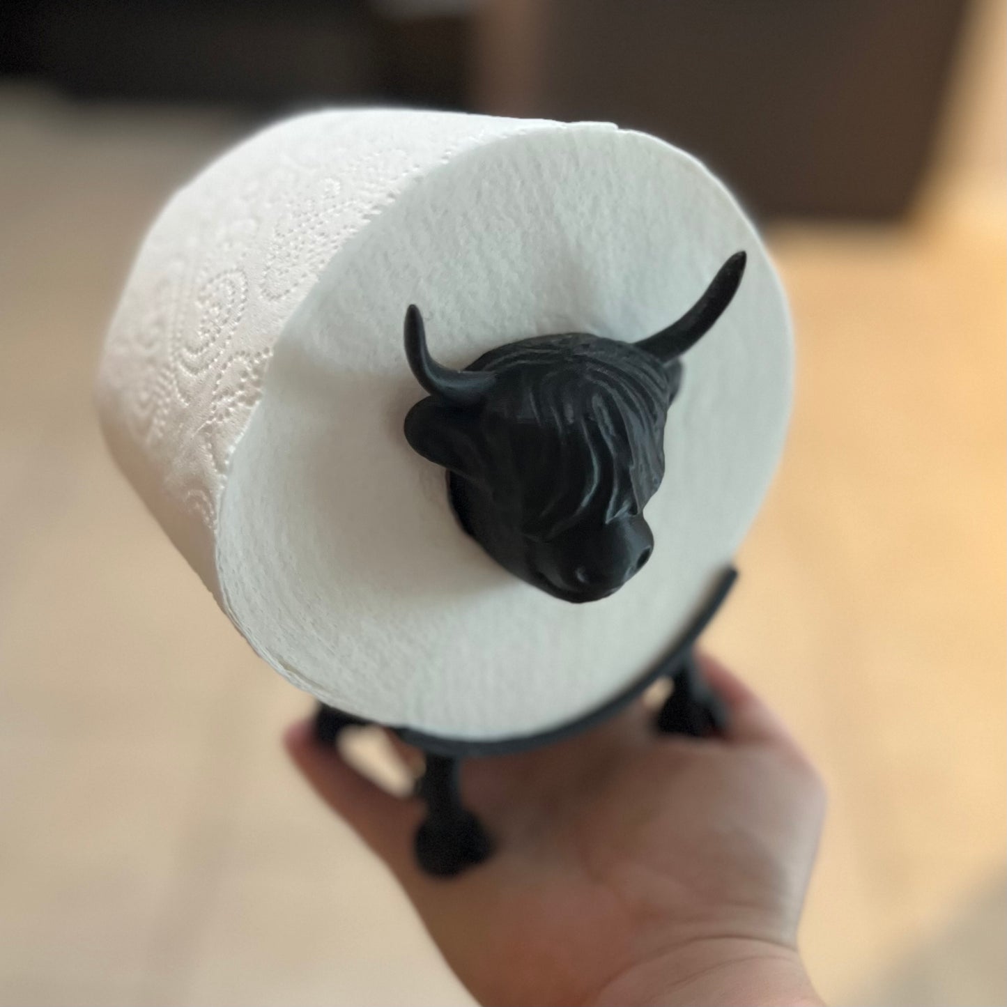 Made by Mike: Frenchie Toilet Paper Holder
