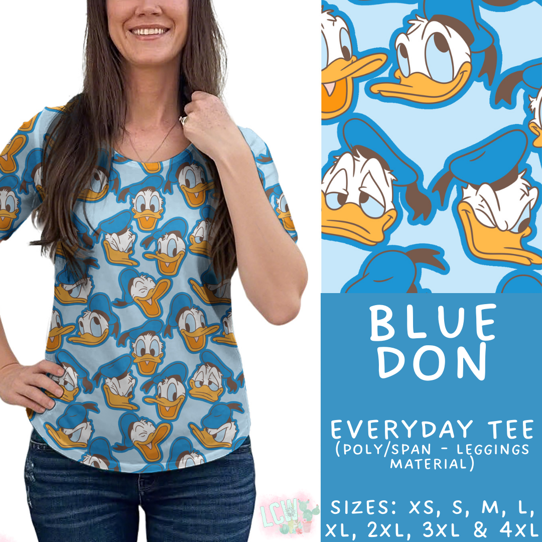 Blue Don Every Day Tee - PREORDER Batch #482 - ETA Early April