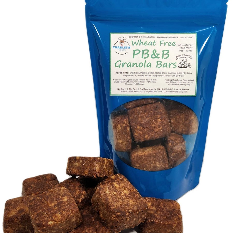 Wheat Free PB&B (Peanut Butter & Banana) Granola Bars - 6oz