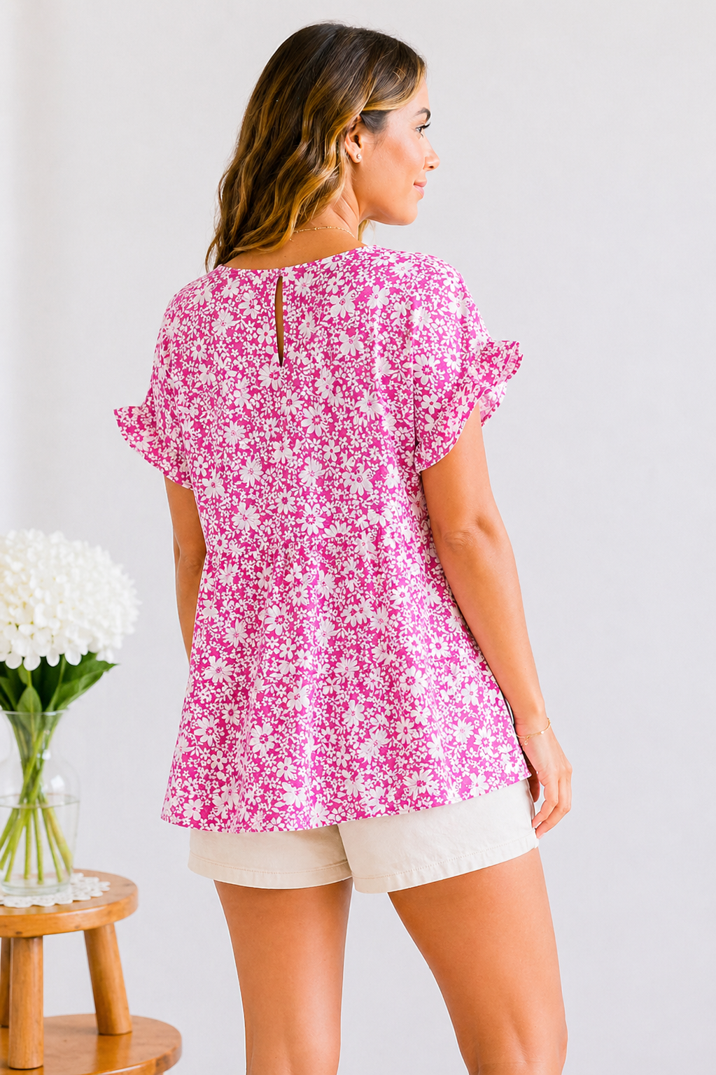 Blushing Daisy Top
