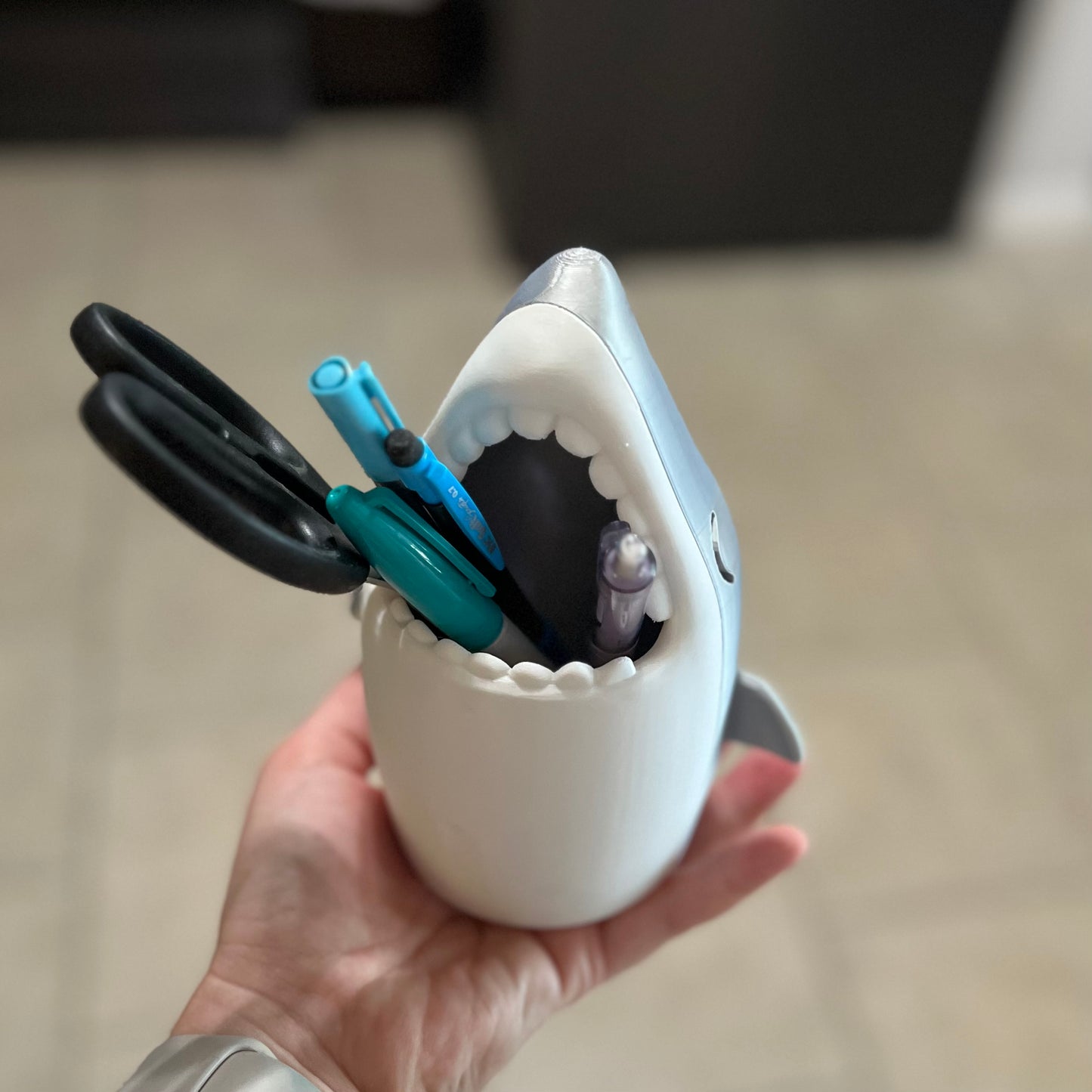 Made by Mike: Shark Pencil Holder