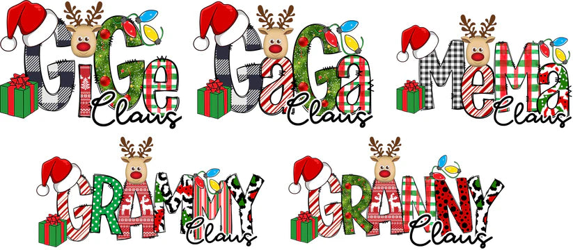 Custom Claus Name CUSTOM Graphic