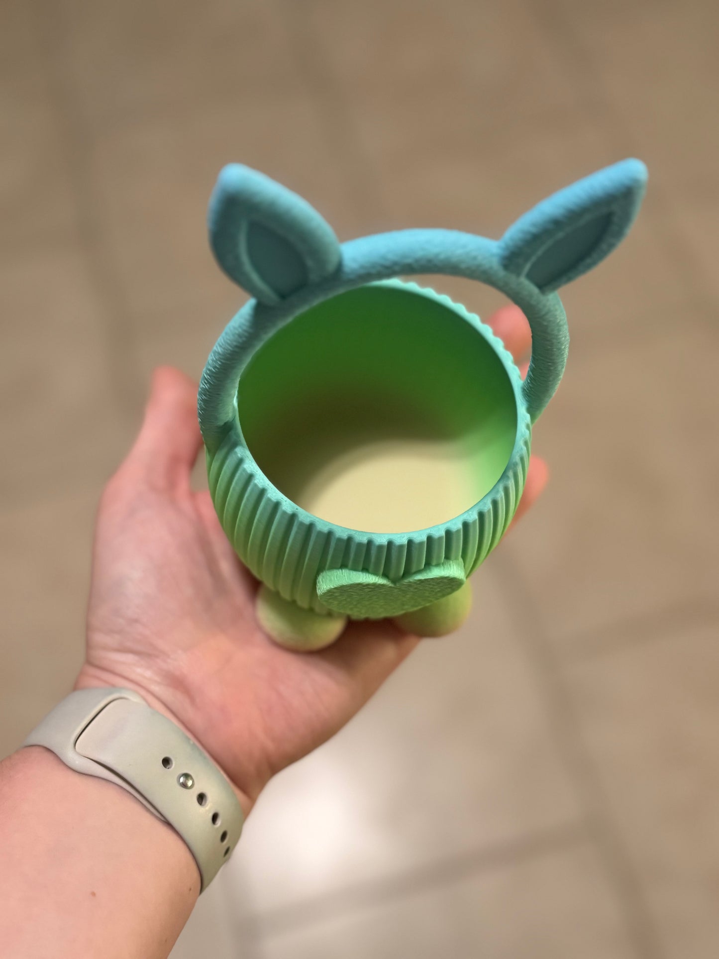 Made by Mike: Bunny Easter Basket (Items not included)