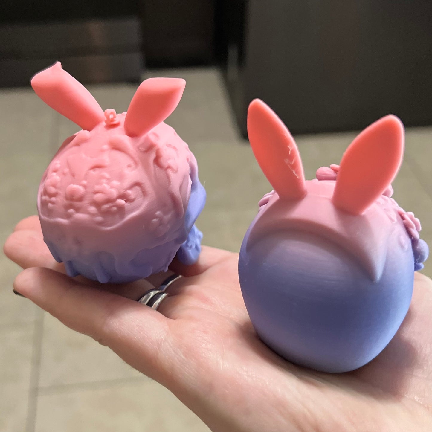 Made by Mike: 3D Printed Spring Bunny Skull - Colors by Request