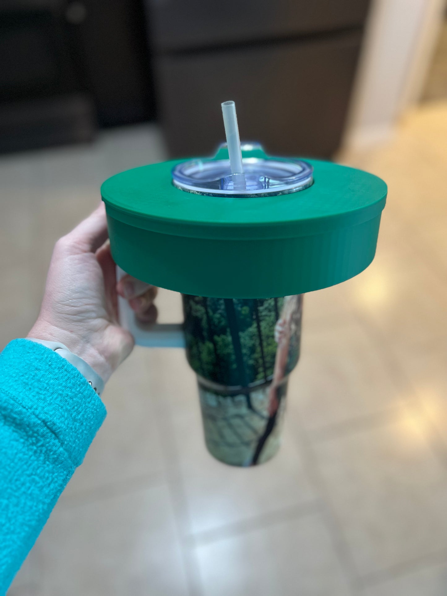 Made by Mike: 40 Oz Tumbler Snack Tray WITH LID