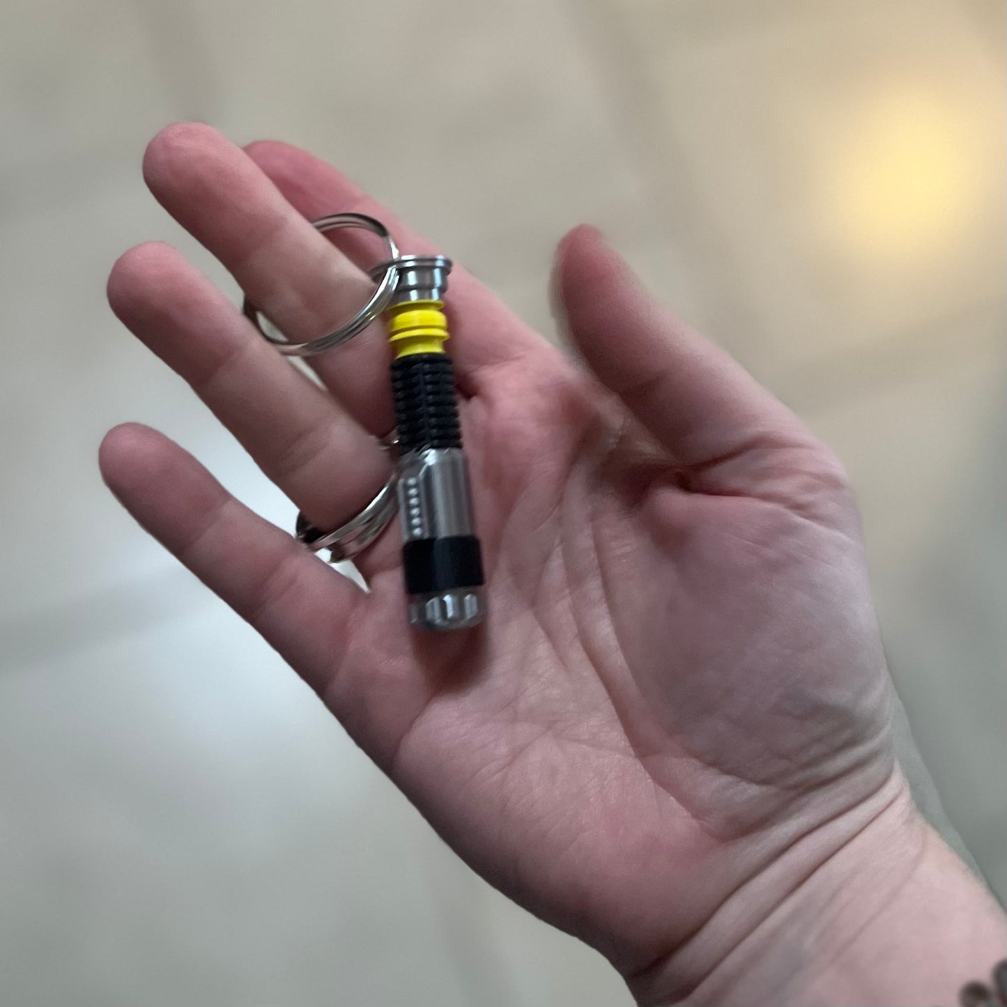 Made by Mike: Retractable Saber Keychain