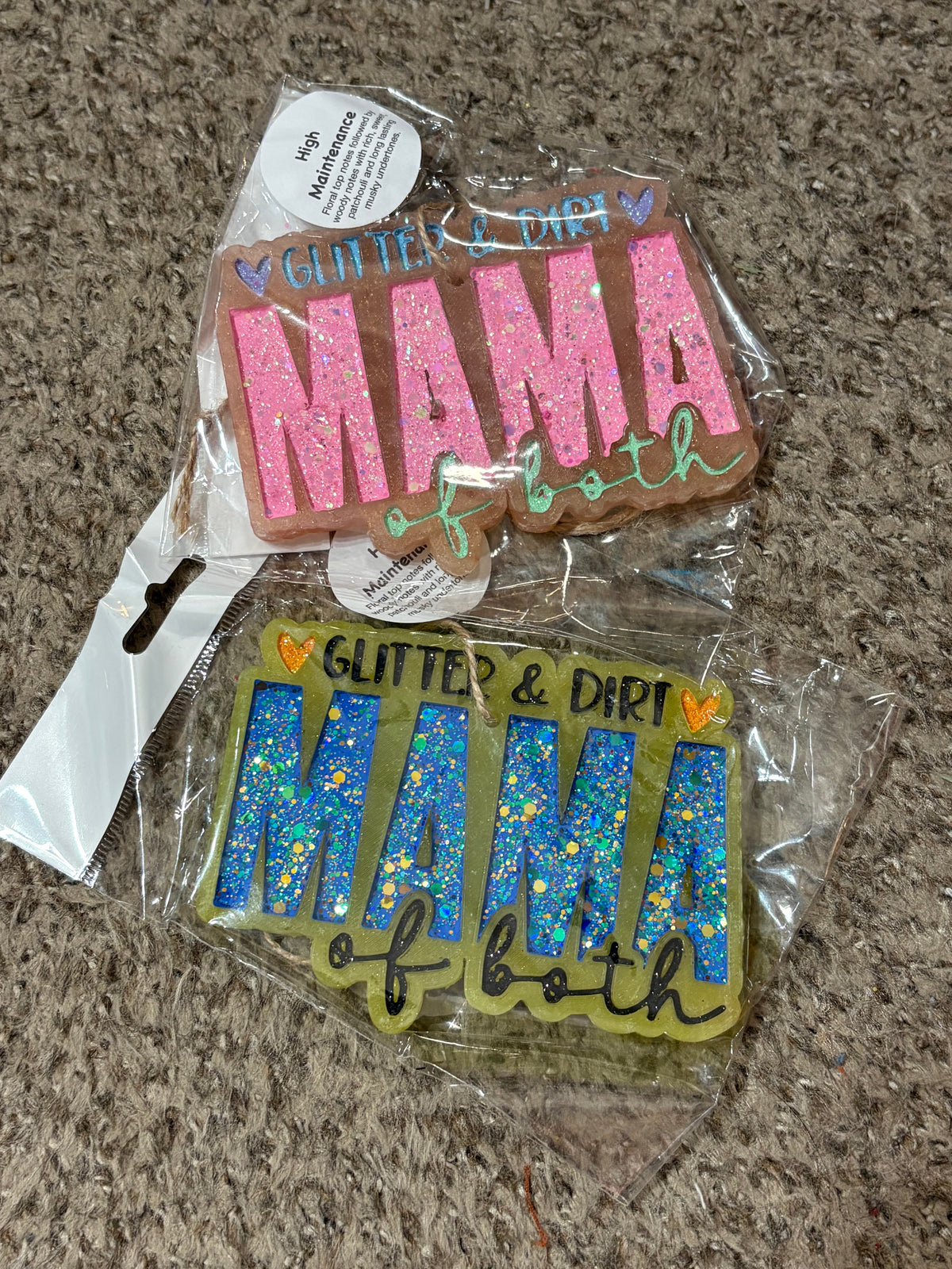 RTS Glitter & Dirt Mama of Both Freshie