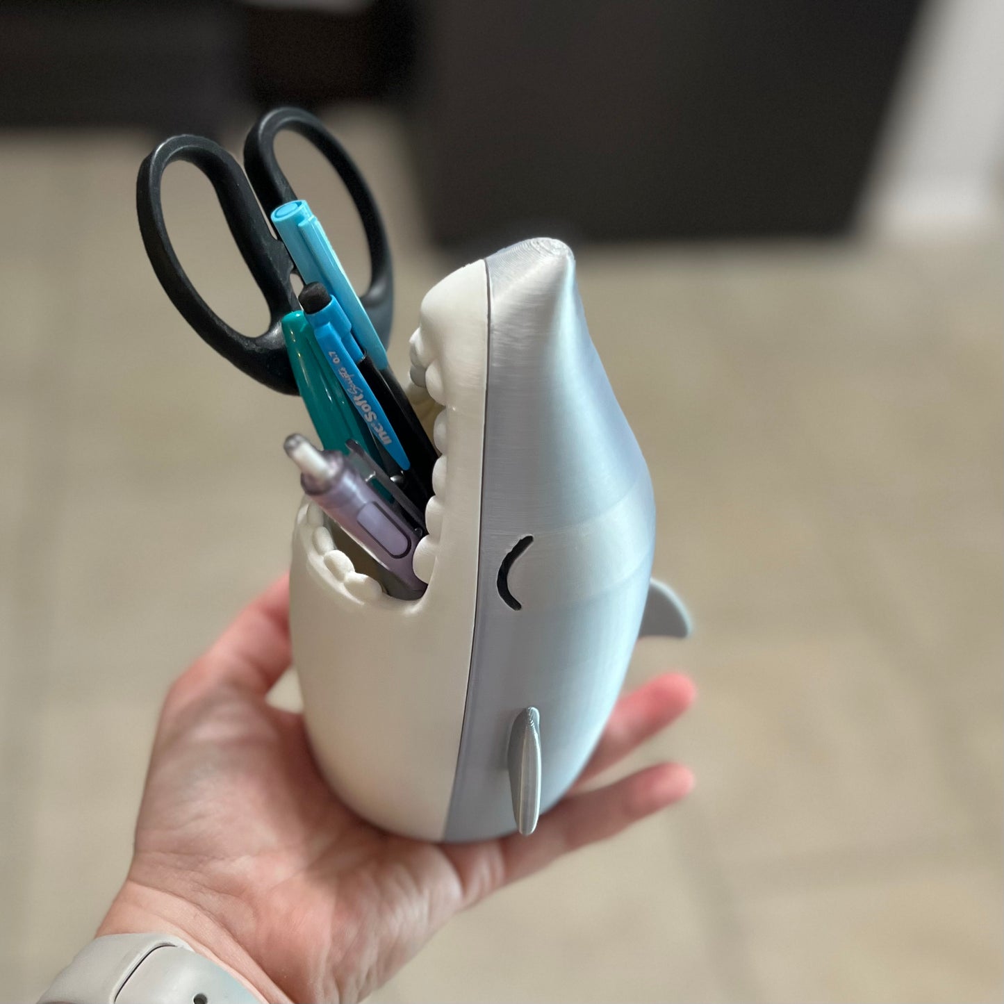 Made by Mike: Shark Pencil Holder