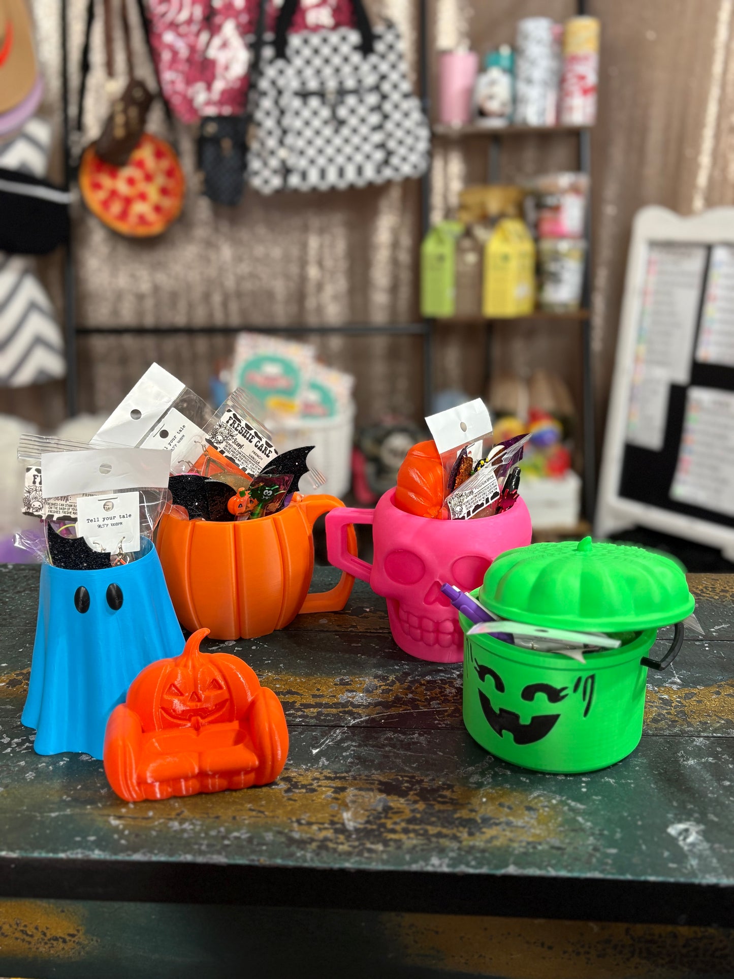 Pre-scooped Made by Mike Halloween “Buckets”