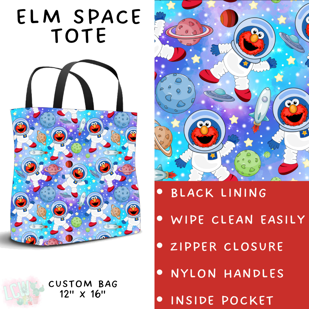 Elm Space Tote - PREORDER Batch #482 - ETA Early April