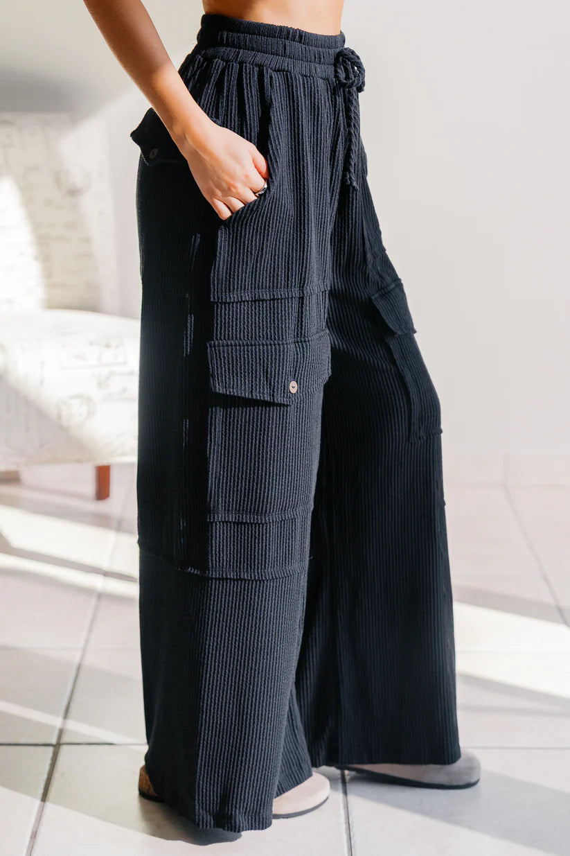 Ebb & Flow Knit Cargo Pants