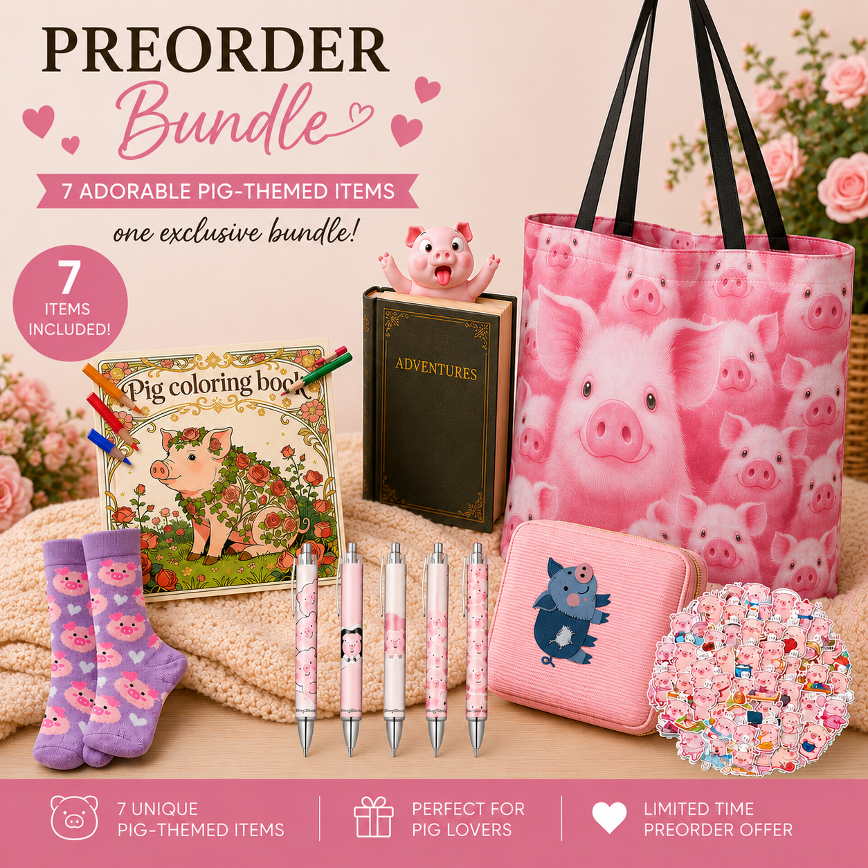 Preorder Animal Bundle - Pig