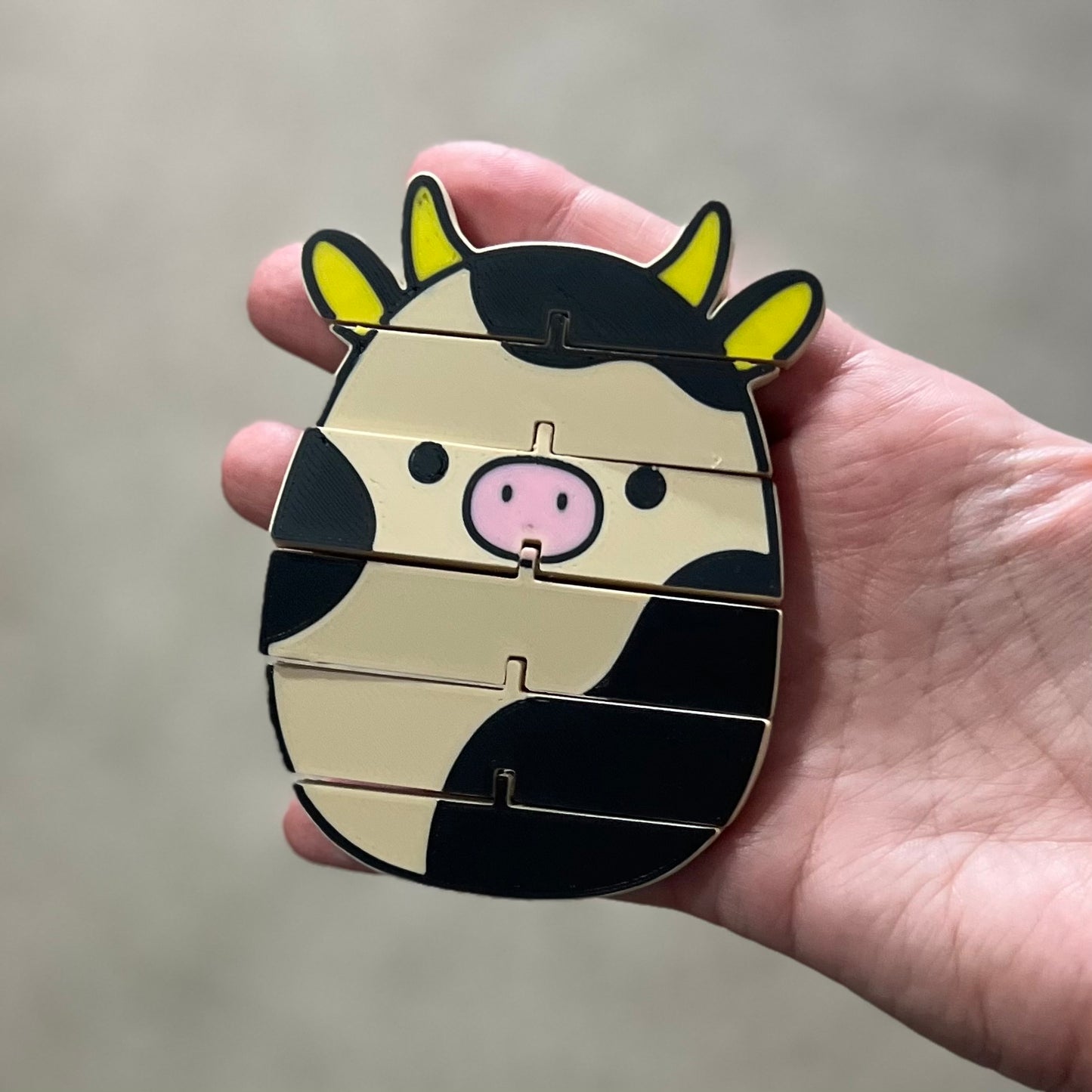 Made by Mike: Mallow Cow Flexi Fidget