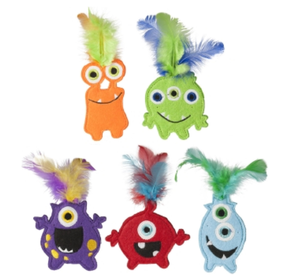 Multipet Monsters - Catnip Cat Toys