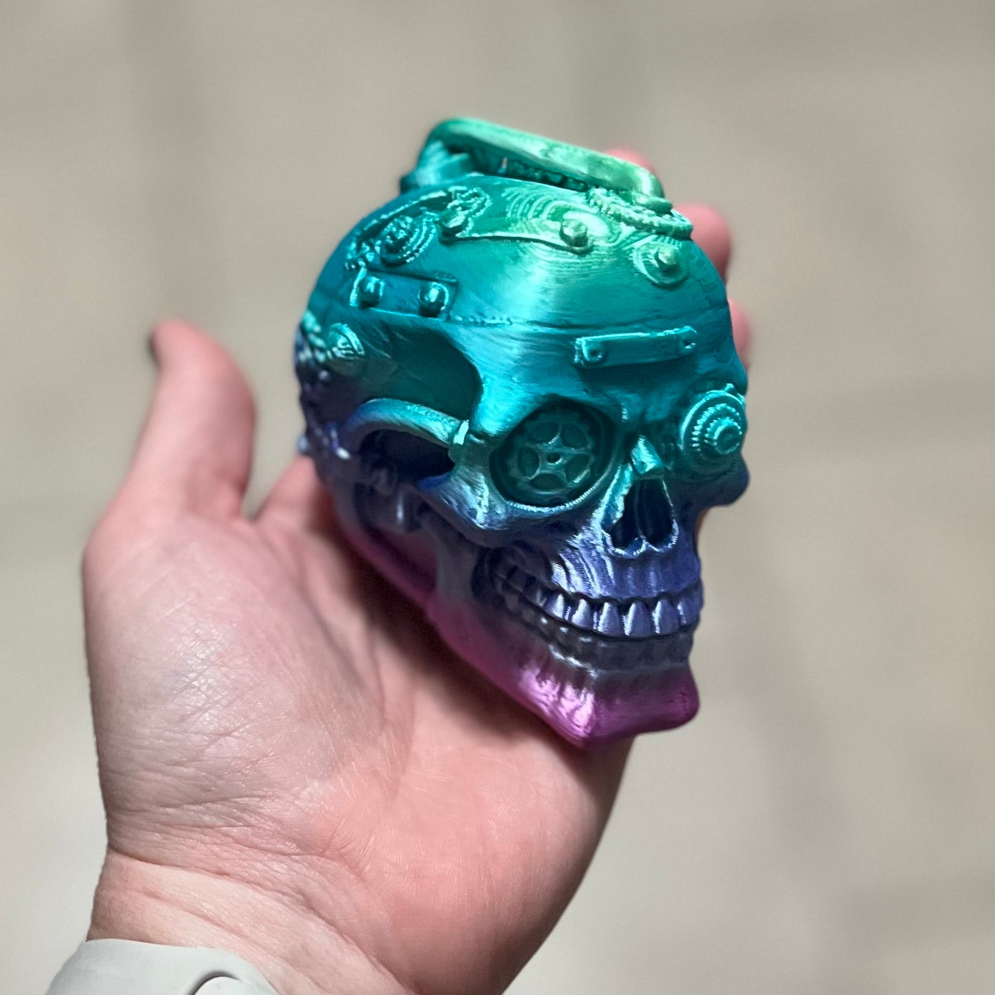 Made by Mike: Steampunk Skull Decor