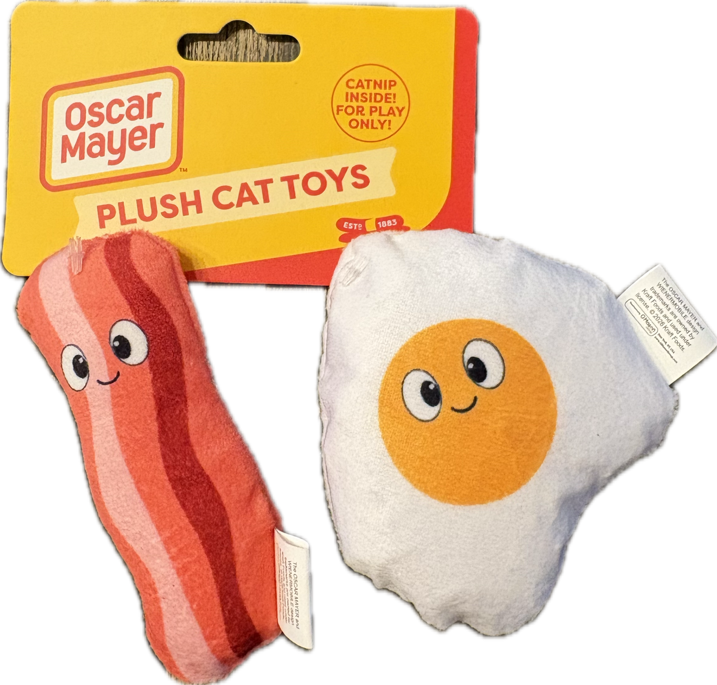 Oscar Mayer Breakfast Catnip Cat Toys
