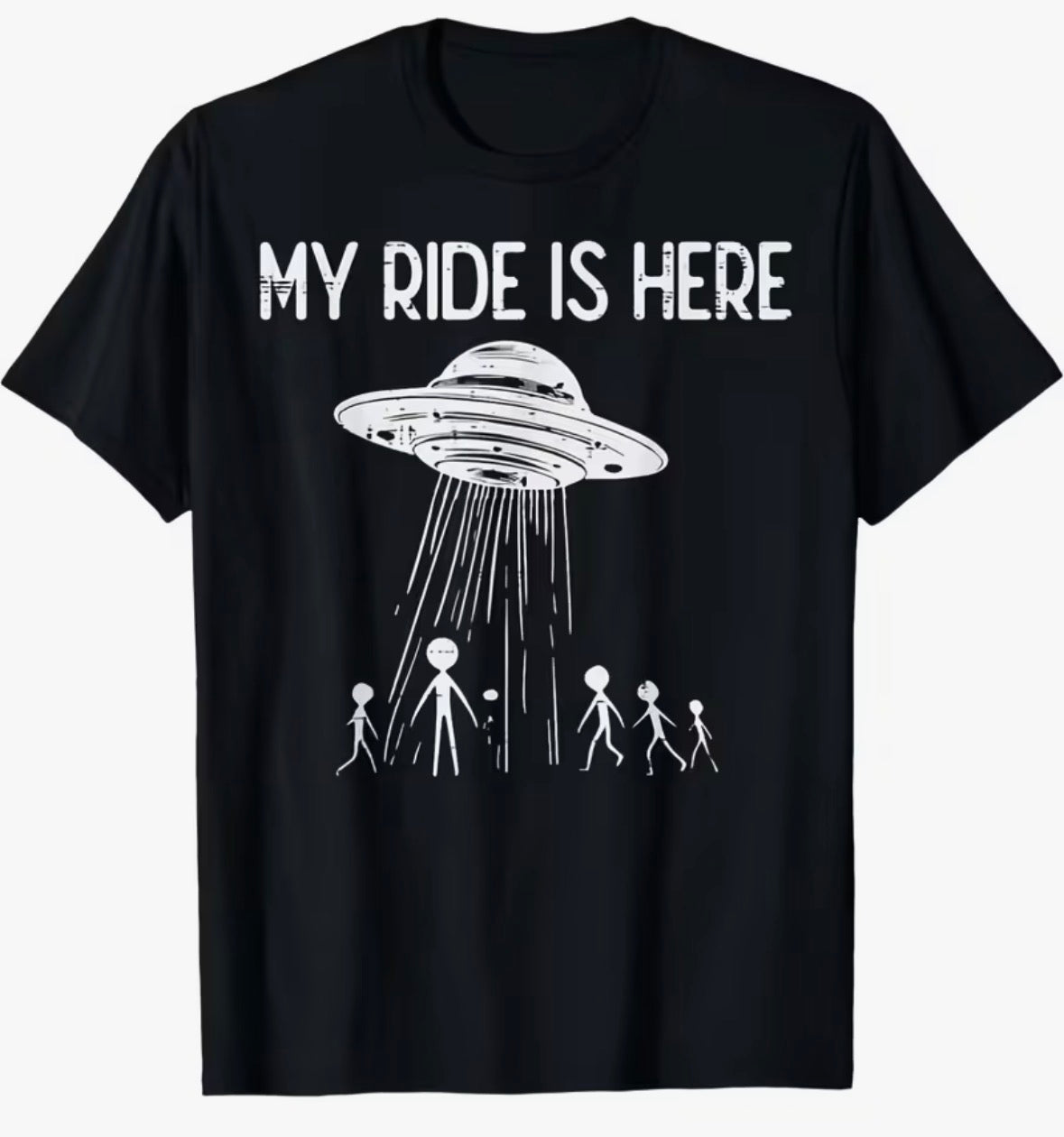 My Ride Is Here UNISEX Vinyl Graphic