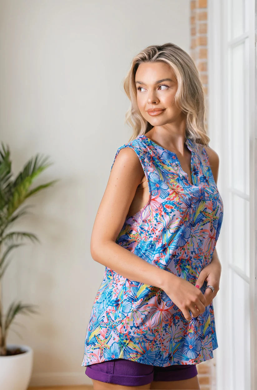 Island Escape Lizzy Tank