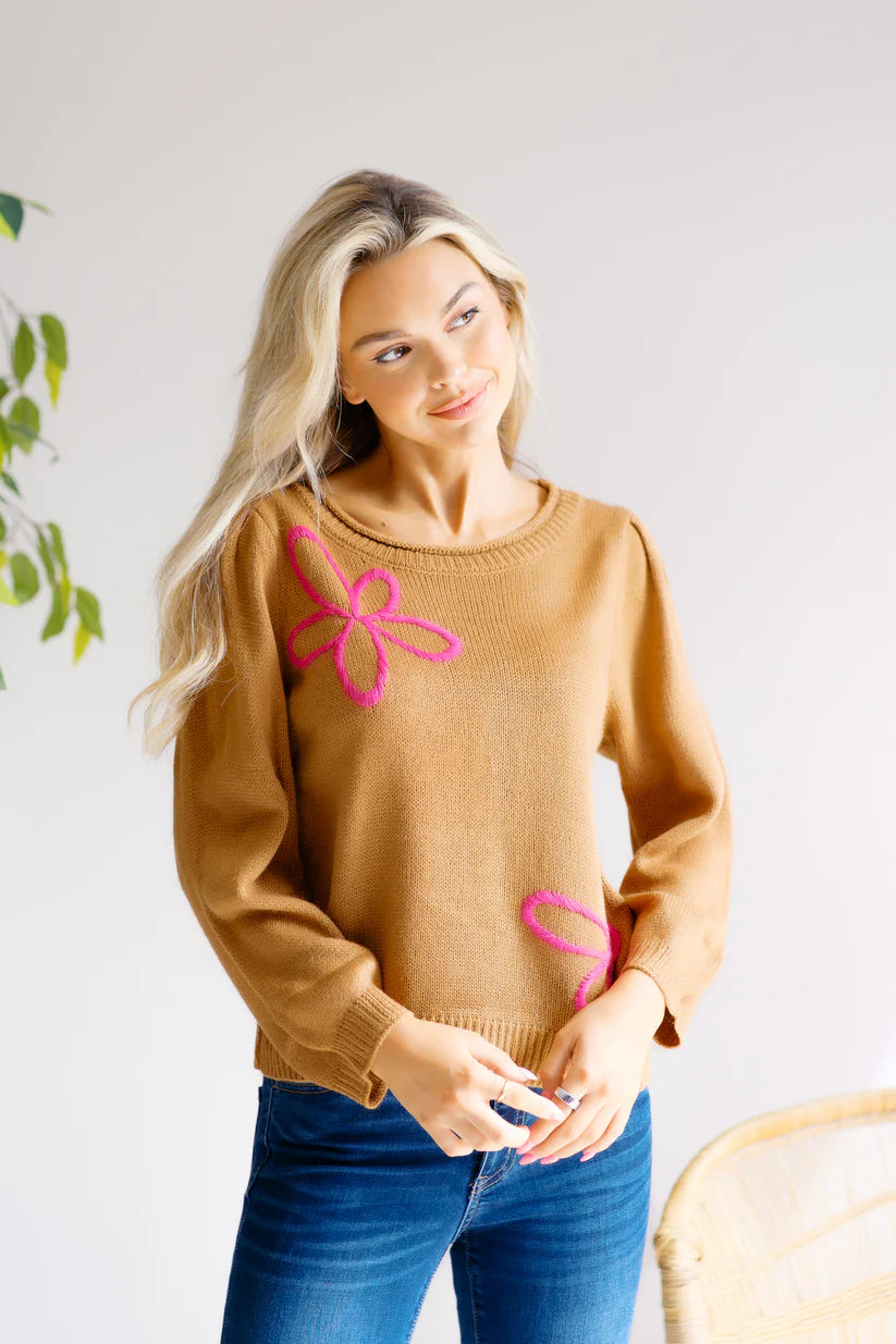 Falling Florals Top