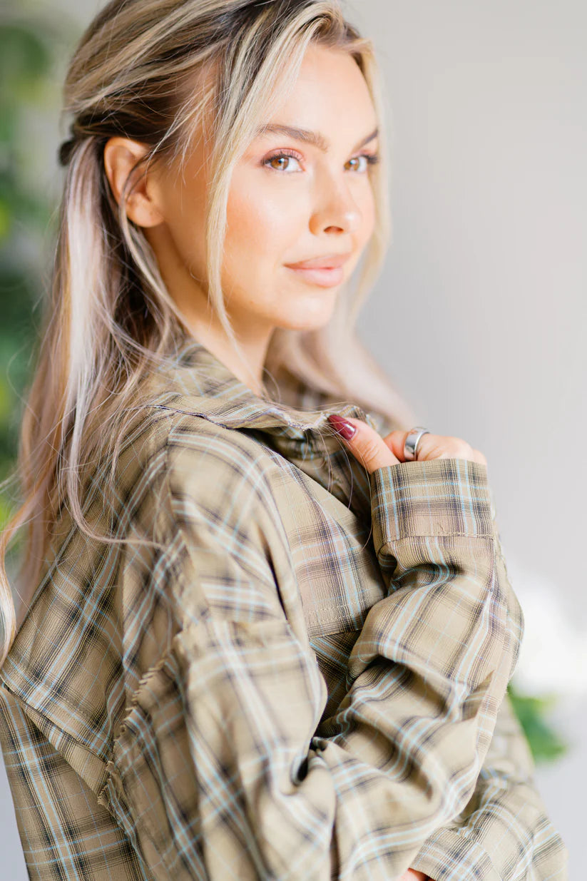 Pumpkin Pathways Button-Down
