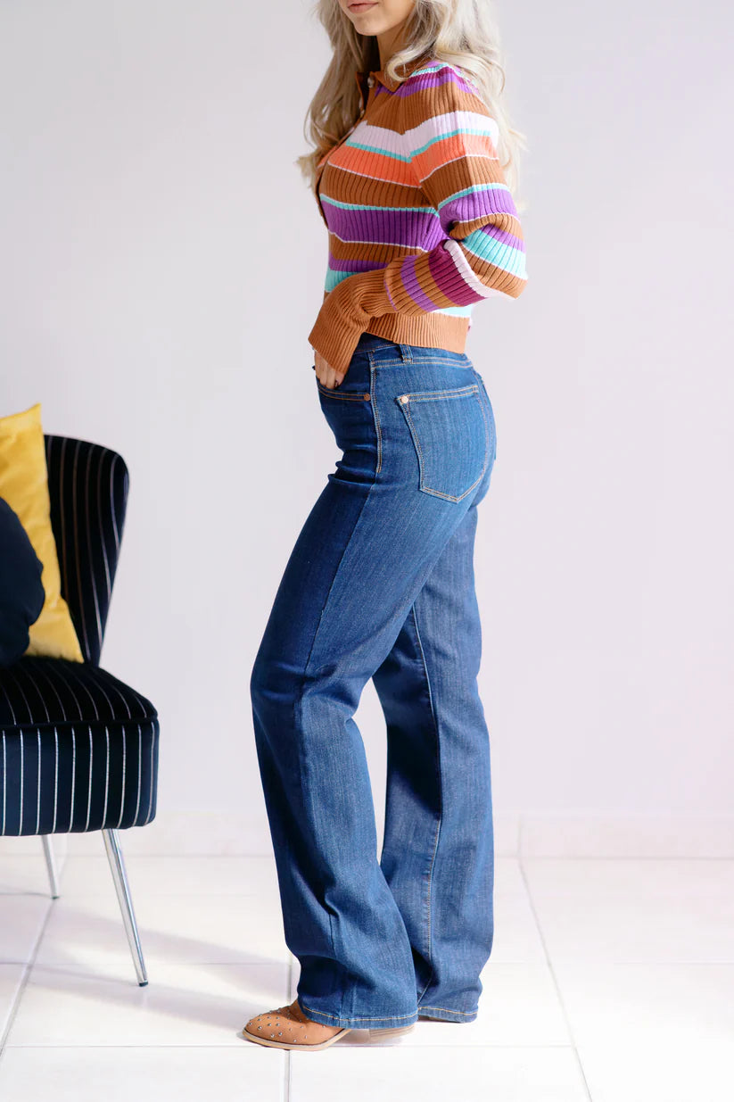 Midnight Magic Judy Blue Straight Leg Jeans