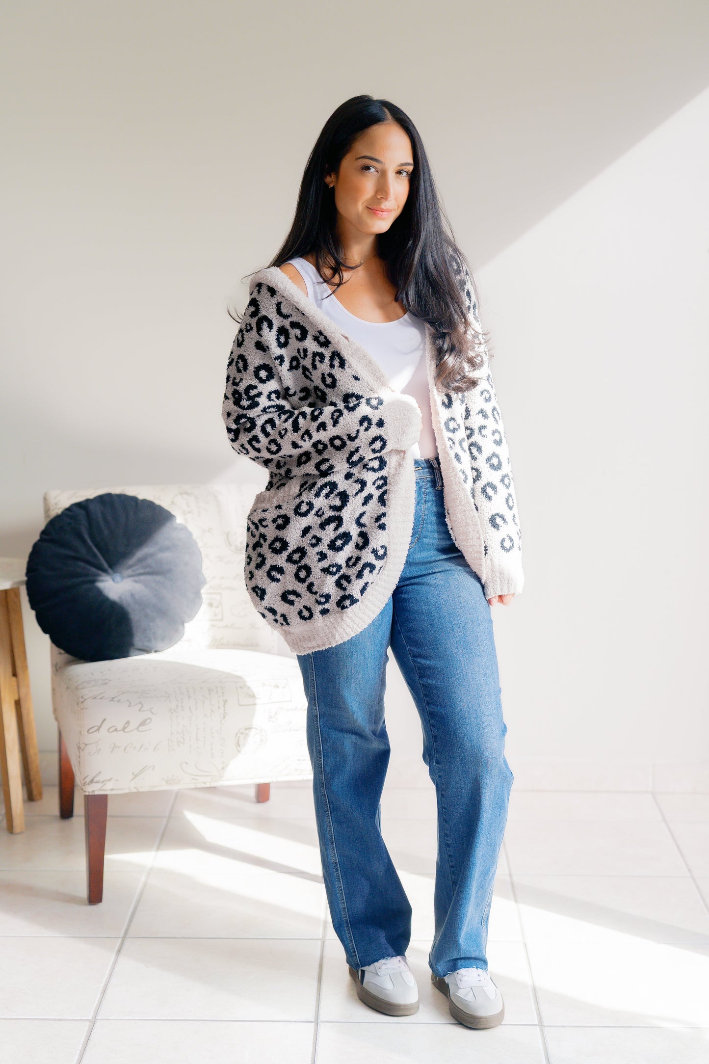 Leopard Luxe Sweater Hoodie