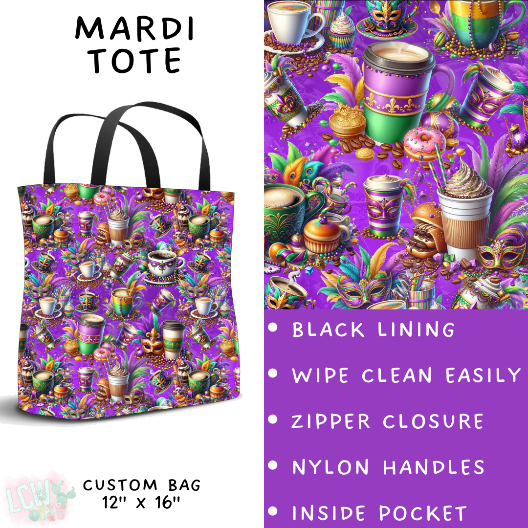 Mardi Tote - PREORDER Batch #485 - ETA Early April