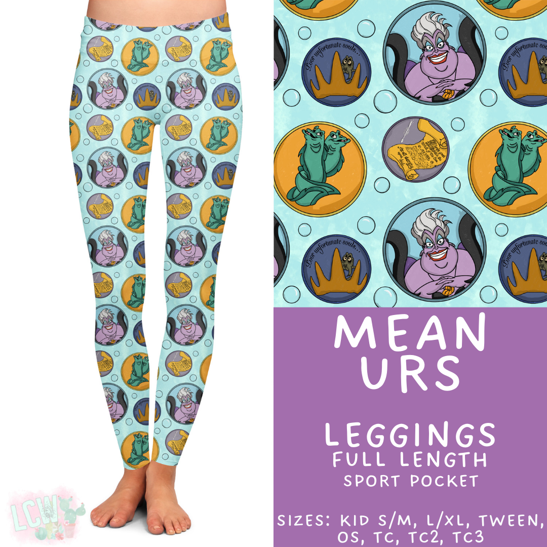 Mean URS Leggings Adult & Kids - PREORDER Batch $482 - ETA Early April