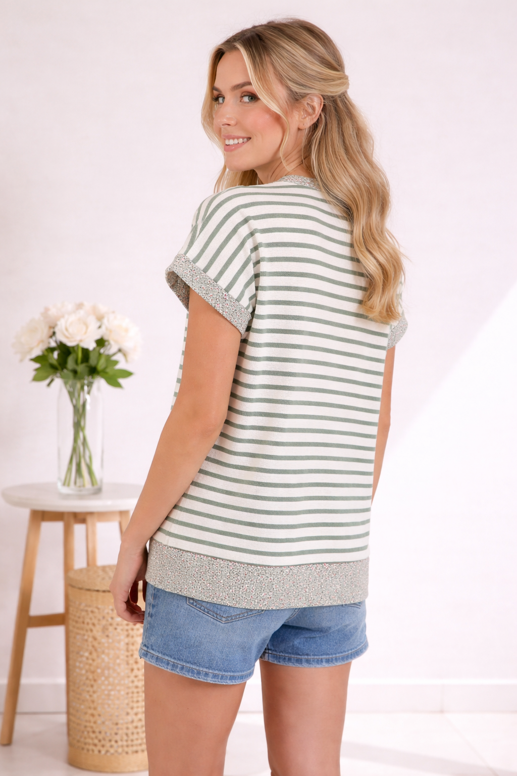 Meadow Breeze Stripe Top
