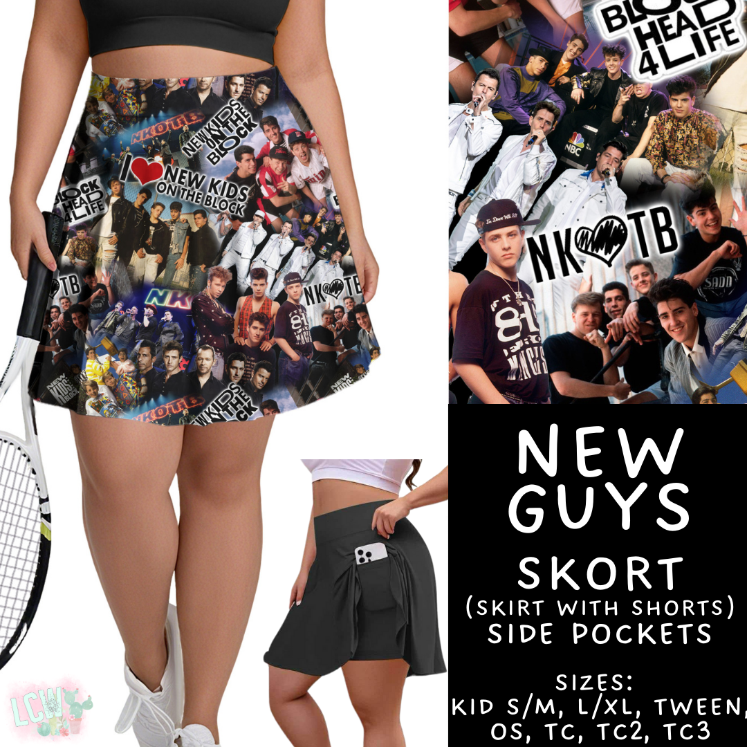 New Guys Skort Adult & Kids - PREORDER Batch #482 - ETA Early April