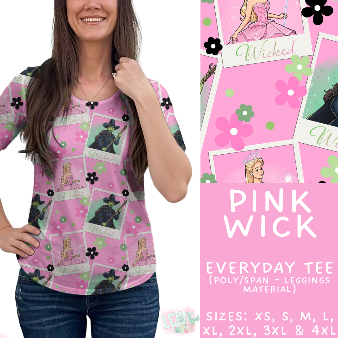 Pink Wick - Every Day Tee - PREORDER Bach #485 - ETA Early April