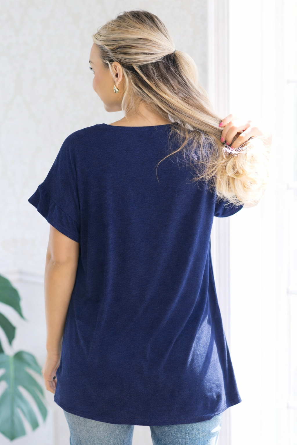 Patriot Ruffle Top