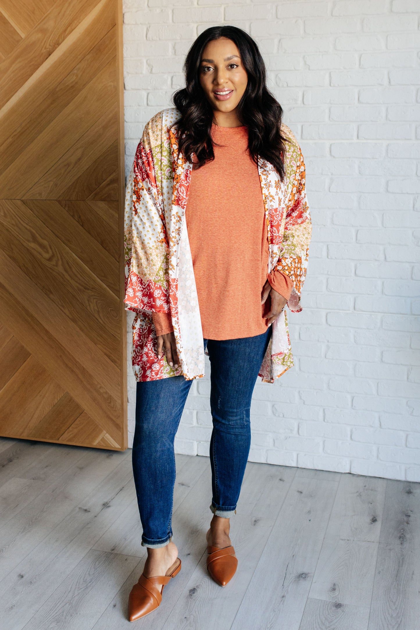 DOORBUSTER Rustic Charm Long Sleeve Top