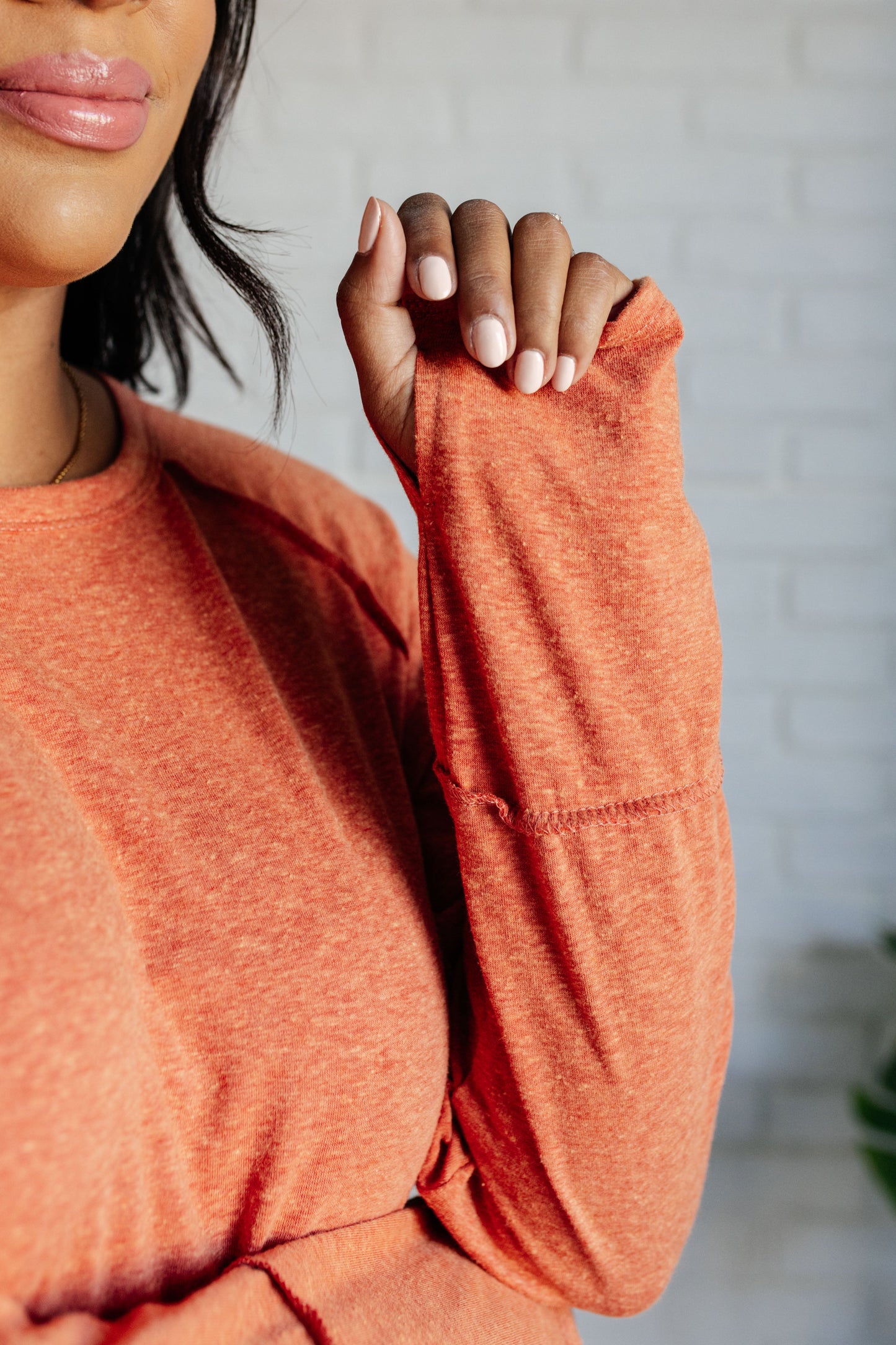 DOORBUSTER Rustic Charm Long Sleeve Top