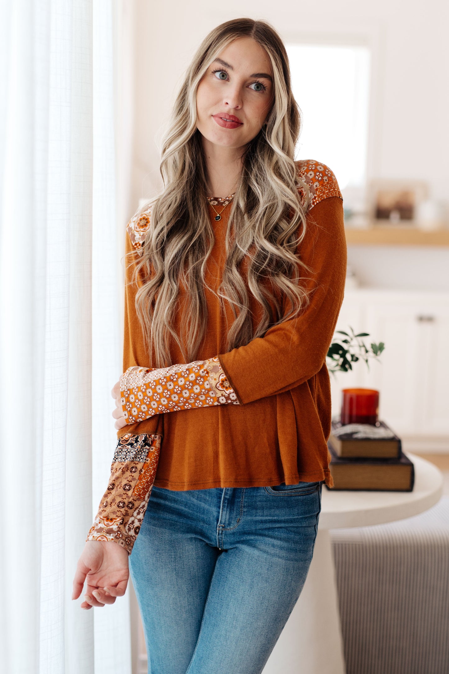 MON-YAY Surpirse! Sipping Iced Tea Mixed Print Hoodie