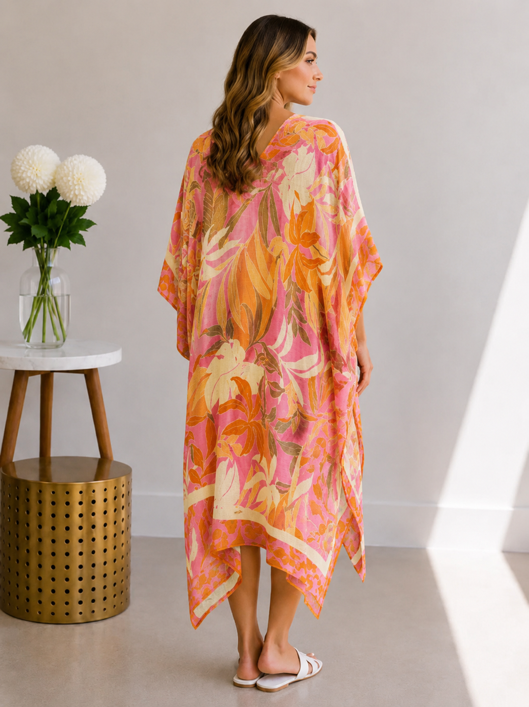 Sunset Bloom Kimono