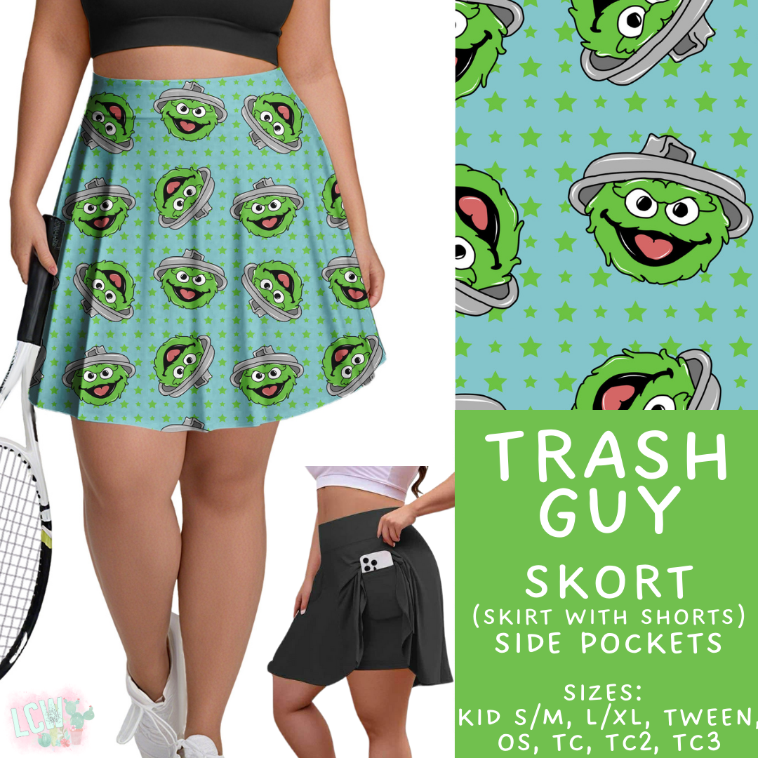 Trash Guy Skort Adult & Kids - PREORDER Batch #482 - ETA Early April