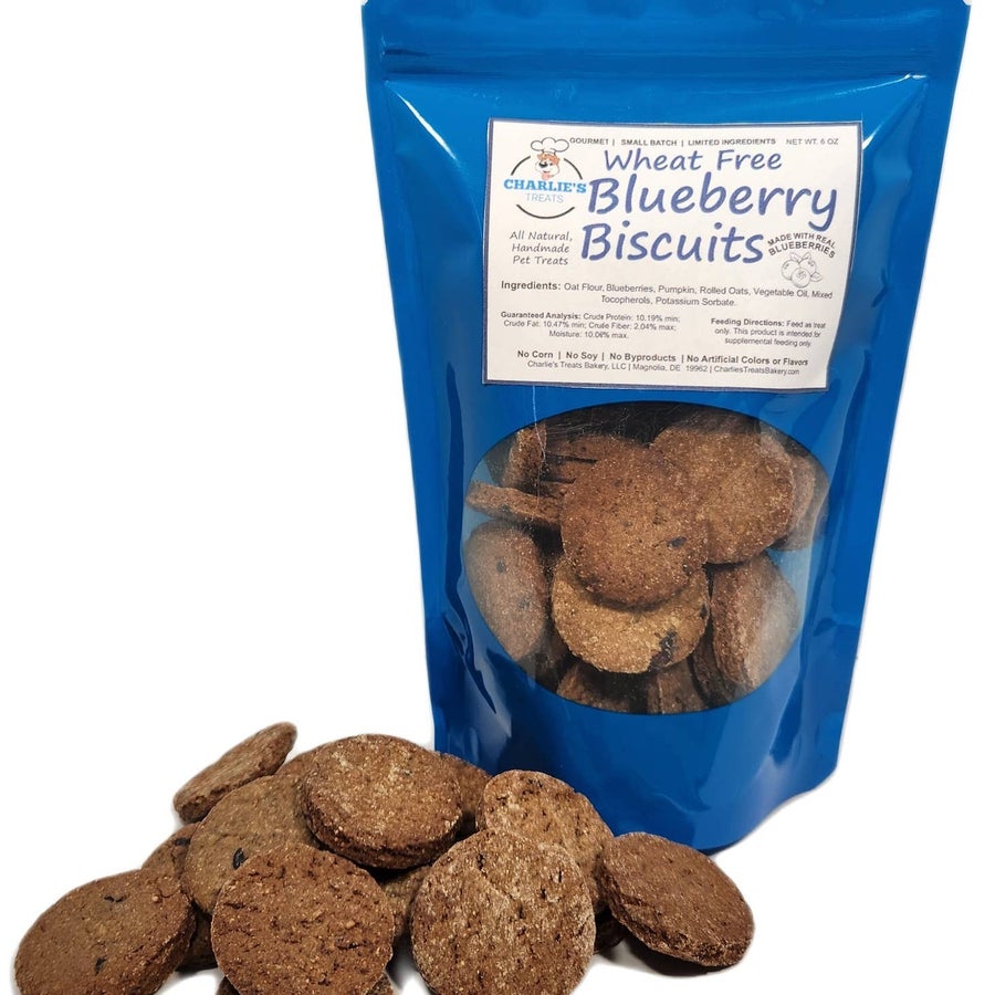 Wheat Free Blueberry Pumpkin Biscuits - 6 oz