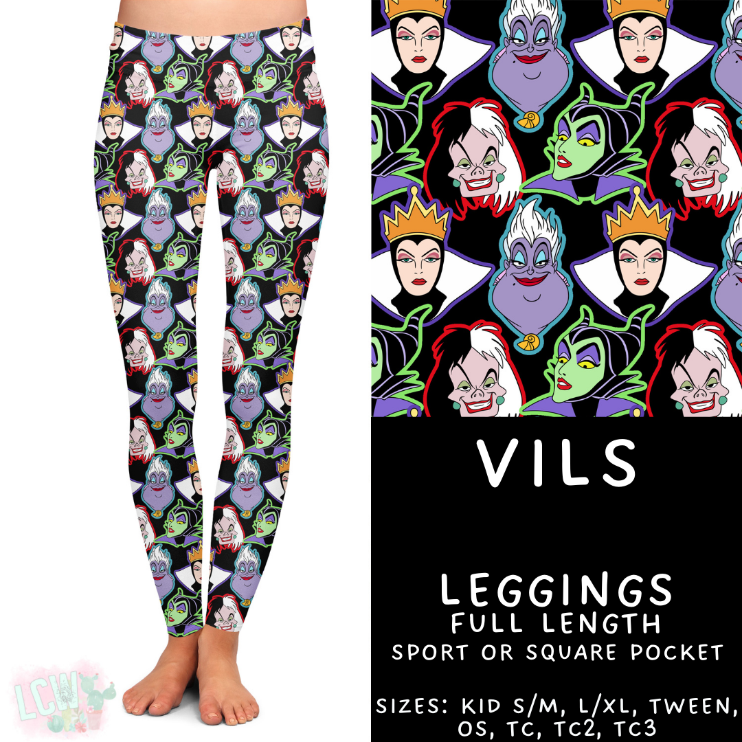 VILS Leggings Adult & Kids - PREORDER Batch $482 - ETA Early April